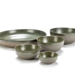 Deep plate - small - Camo green 