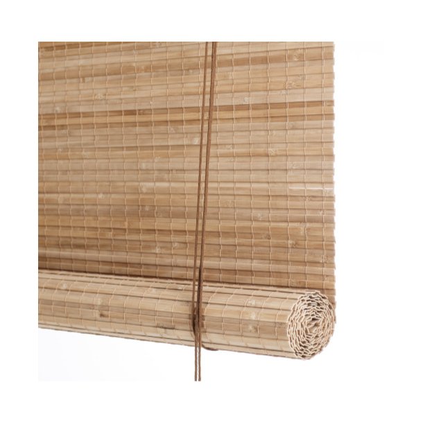 Bambus rullegardin - brun heldkkende