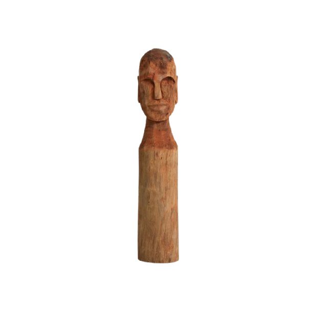 Cuba trfigur med ansigt - large