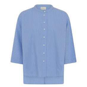 Frau Seoul Skjorte - Hydrangea stripe