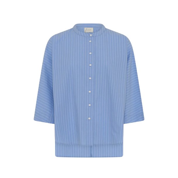 Frau Seoul Skjorte - Hydrangea stripe