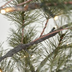 Juletr m. 80 LED lights - H125 cm