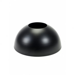 Hanging lamp - round - black