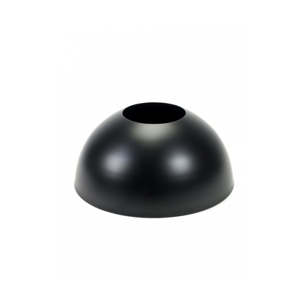 Hanging lamp - round - black