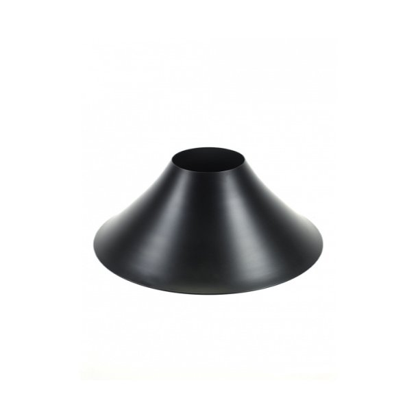 Hanging lamp conical hallow - black