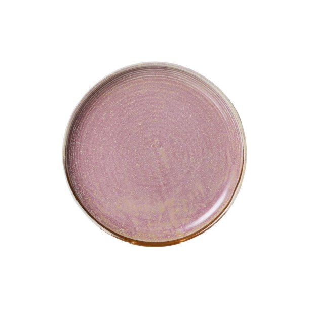 Side plate - rustic pink