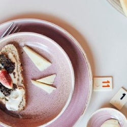 Side plate - rustic pink