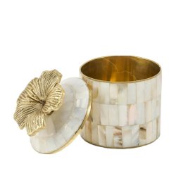 Hailey Hibiscus Circus Box Large � Pearly