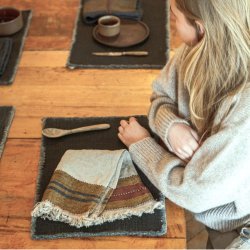 The Belgian Table Throw Napkin - Hillside