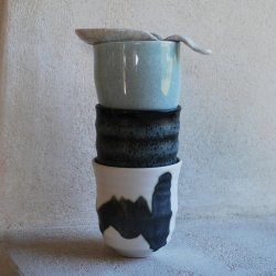 DASHI - gobelet - charbon