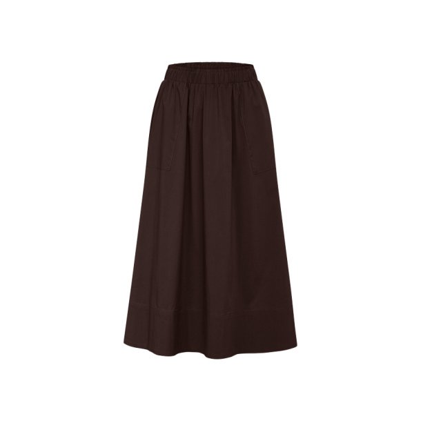 Vilma Skirt  Dark Brown