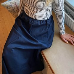 Vilma Skirt - Navy
