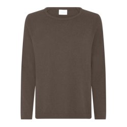 Cassandra Knit Round Neck - Brown