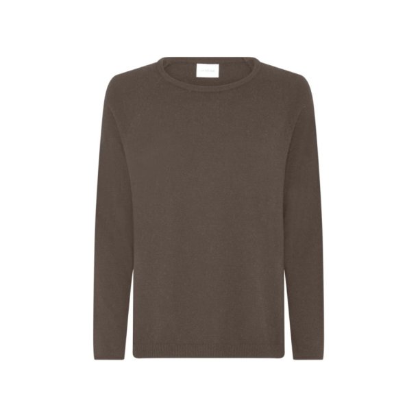 Cassandra Knit Round Neck - Brown