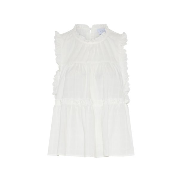 Julie Frill Top � White