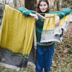 The Belgian Towel - Sequoia Stripe