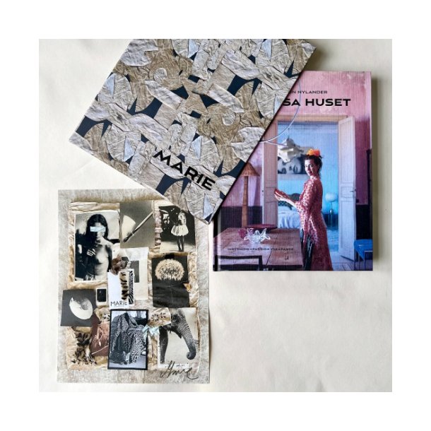 Det Rosa Huset � Eksklusiv boks med signeret collage