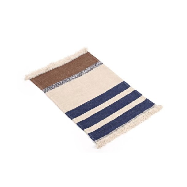 Marina Stripe D�kkeserviet � Indigo