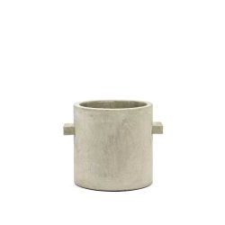 Pot concrete rond - natural - 20 cm