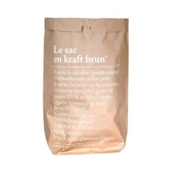 The paper bag - brun