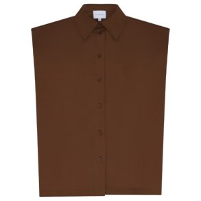 Pia Blouse - Dark Brown