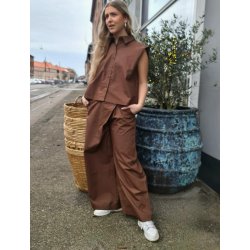 Pia Blouse - Dark Brown