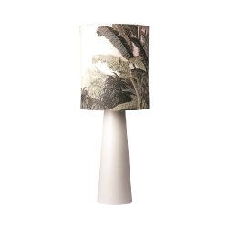 Printed jungle lamp shade