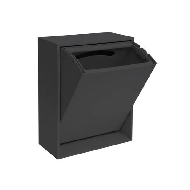 Recycling box black Affaldssortering No217 Interiør