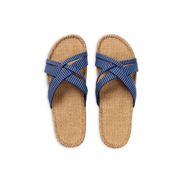Shangies sandaler Women#1 sandaler - blue stripes