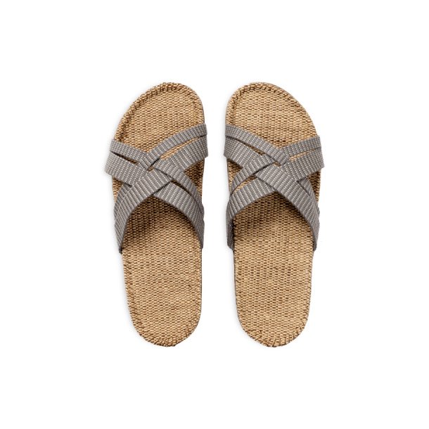 Shangies sandaler Women#1 sandaler - grey stripes