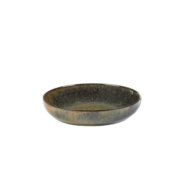 Deep plate - medium - indi grey