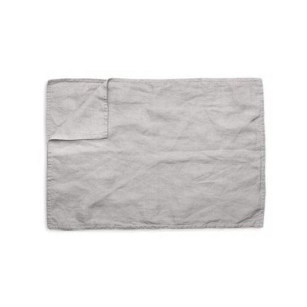 Linen placemat - light grey