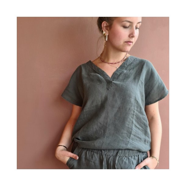 JanellaAG Top - Agave Green