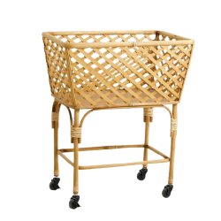 Arvi firkantet kurv m. hjul