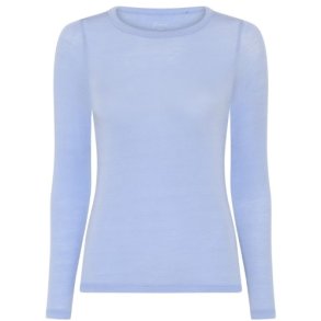 Lucca Top med Cashmere � Lang�rmet � Baby Lavender