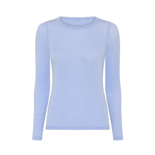 Lucca Top med Cashmere � Lang�rmet � Baby Lavender