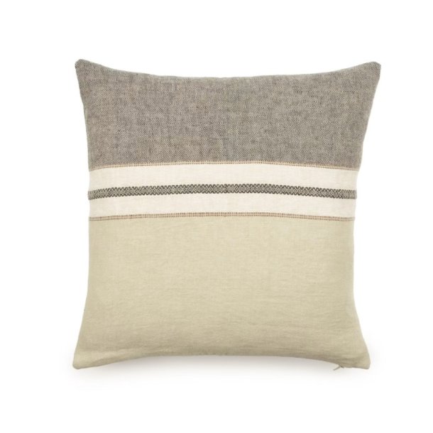 The Belgian Pillow � Beeswax Stripe