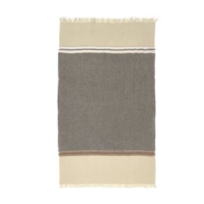 The Belgian Towel Fouta � Beeswax Stripe
