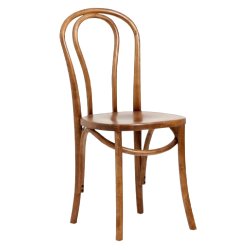 Bistro spisebordsstol - brun