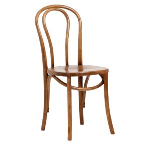 Bistro spisebordsstol - brun