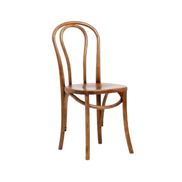 Bistro spisebordsstol - brun
