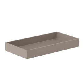 Lacquer Tray - grey - rectangular B