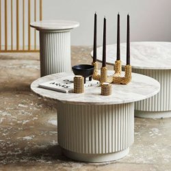 Stearinlys - burgundy