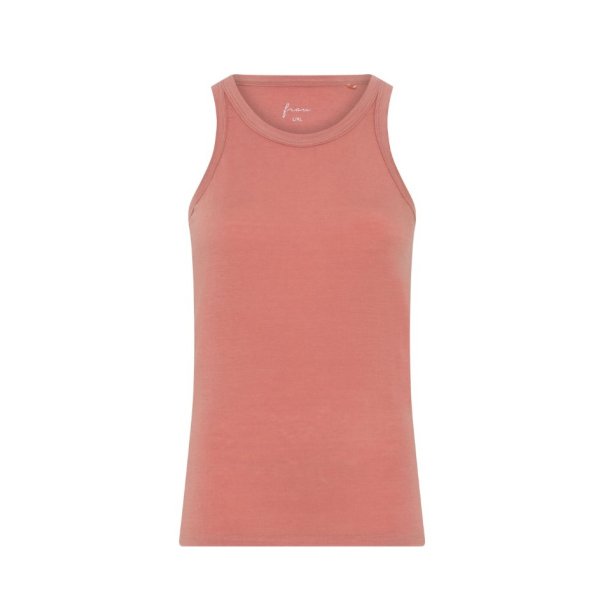 Lucca Top med Cashmere � Tank � Cameo Brown