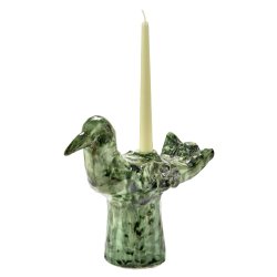 Candle holder green - Cosas lindas