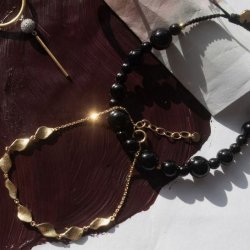 Cherie Bon Bon Bracelet  Black Onyx