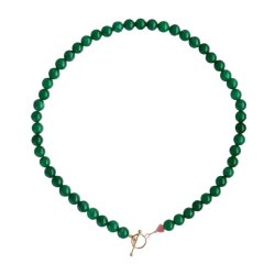 Cherrie Bon Bon Necklace - Happy Green