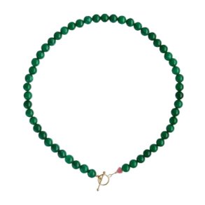 Cherrie Bon Bon Necklace - Happy Green