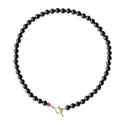 Cherrie Bon Bon Necklace  Noir