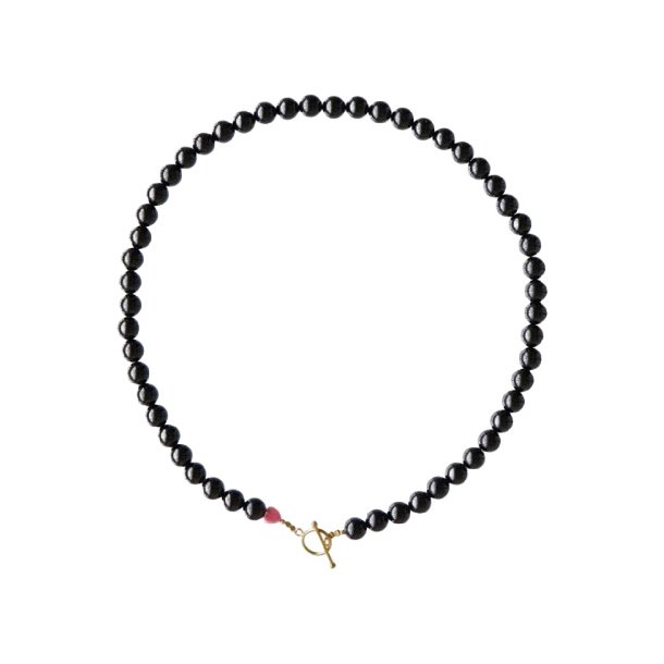 Cherrie Bon Bon Necklace  Noir